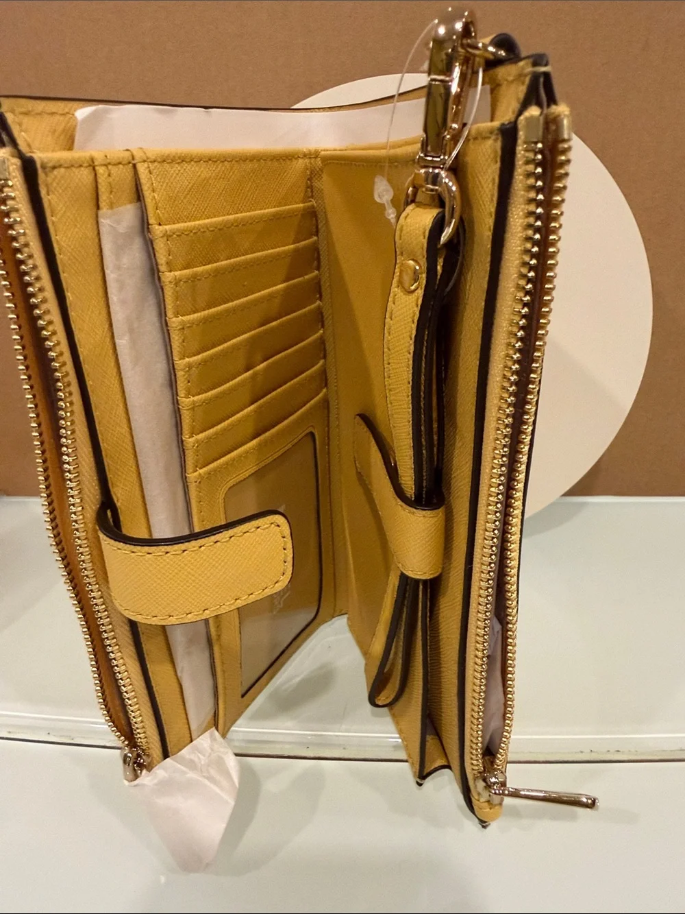 Michael Kors compact saffiano